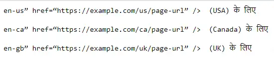 Hreflang Tag International SEO