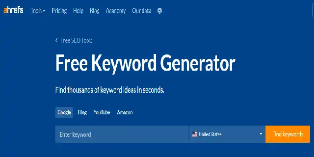  Keyword Generator tool