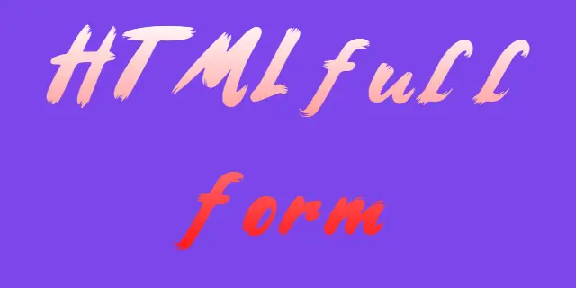 HTML full form in hindi