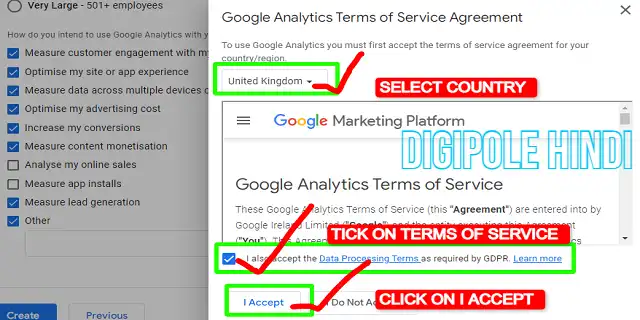 create google analytics account in hindi