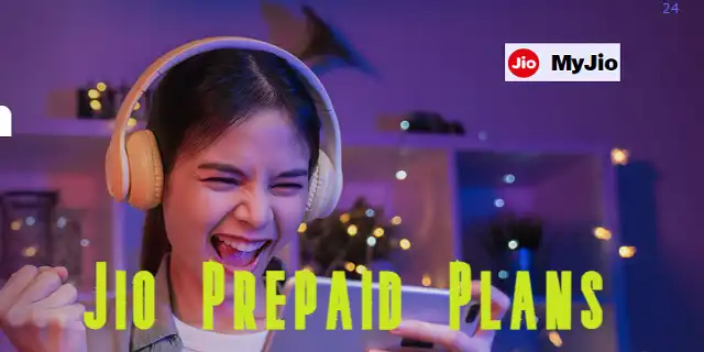 जिओ रिचार्ज प्लान लिस्ट(Jio Prepaid recharge plans) 2023