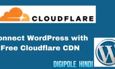 Connect WordPress with Free Cloudflare CDN