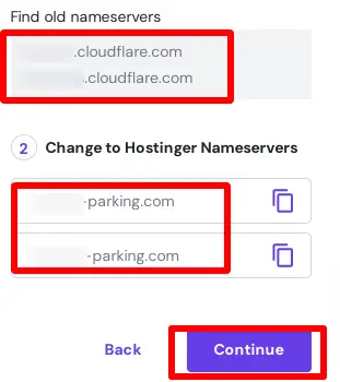 setup Cloudflare Nameservers hosting